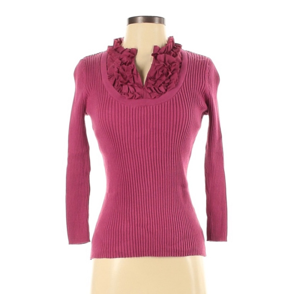 August Silk Pullover Sweater Size S